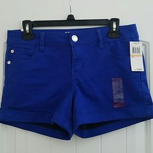 NWT Blue Size 7 Celebrity Pink Shorts